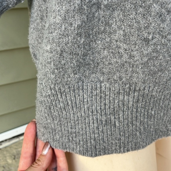 So very soft a new day gray collared five button top - Picture 5 of 13